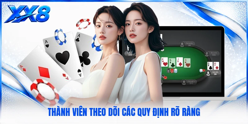 Thành viên theo dõi các quy định rõ ràng